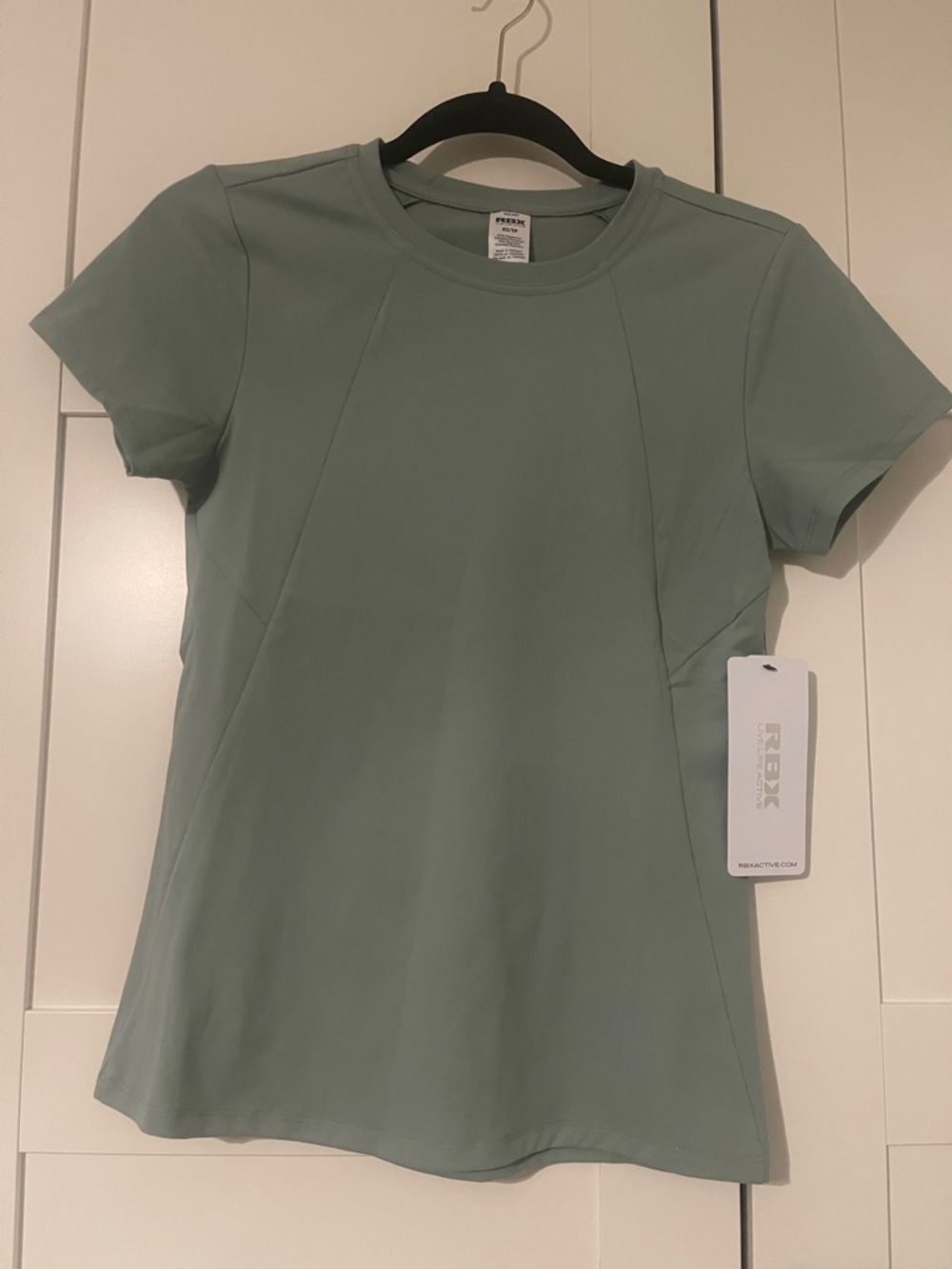 RBX Women’s Sage Green Short Sleeve Performance Tee